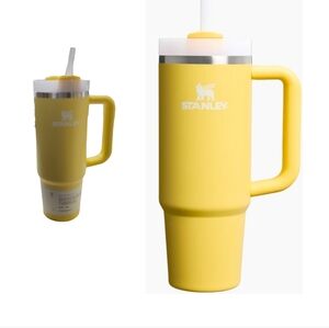 Stanley Daffodil 30oz Tumbler with Handle and Straw New